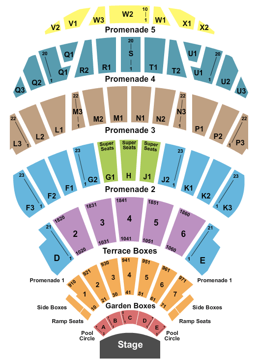 Hollywood Bowl Tyler Childers Seating Chart